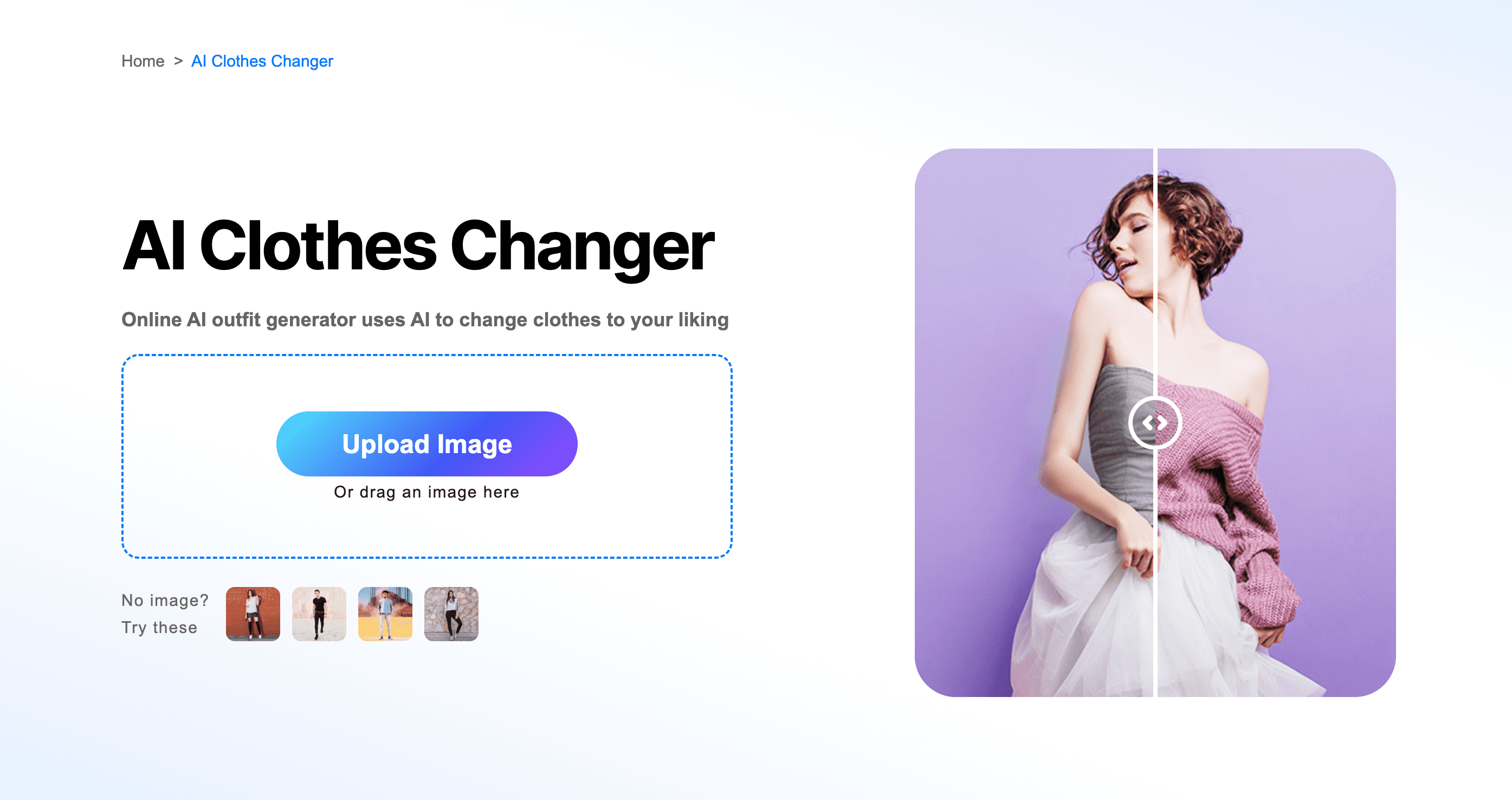 AI Clothes Changer – Picsman