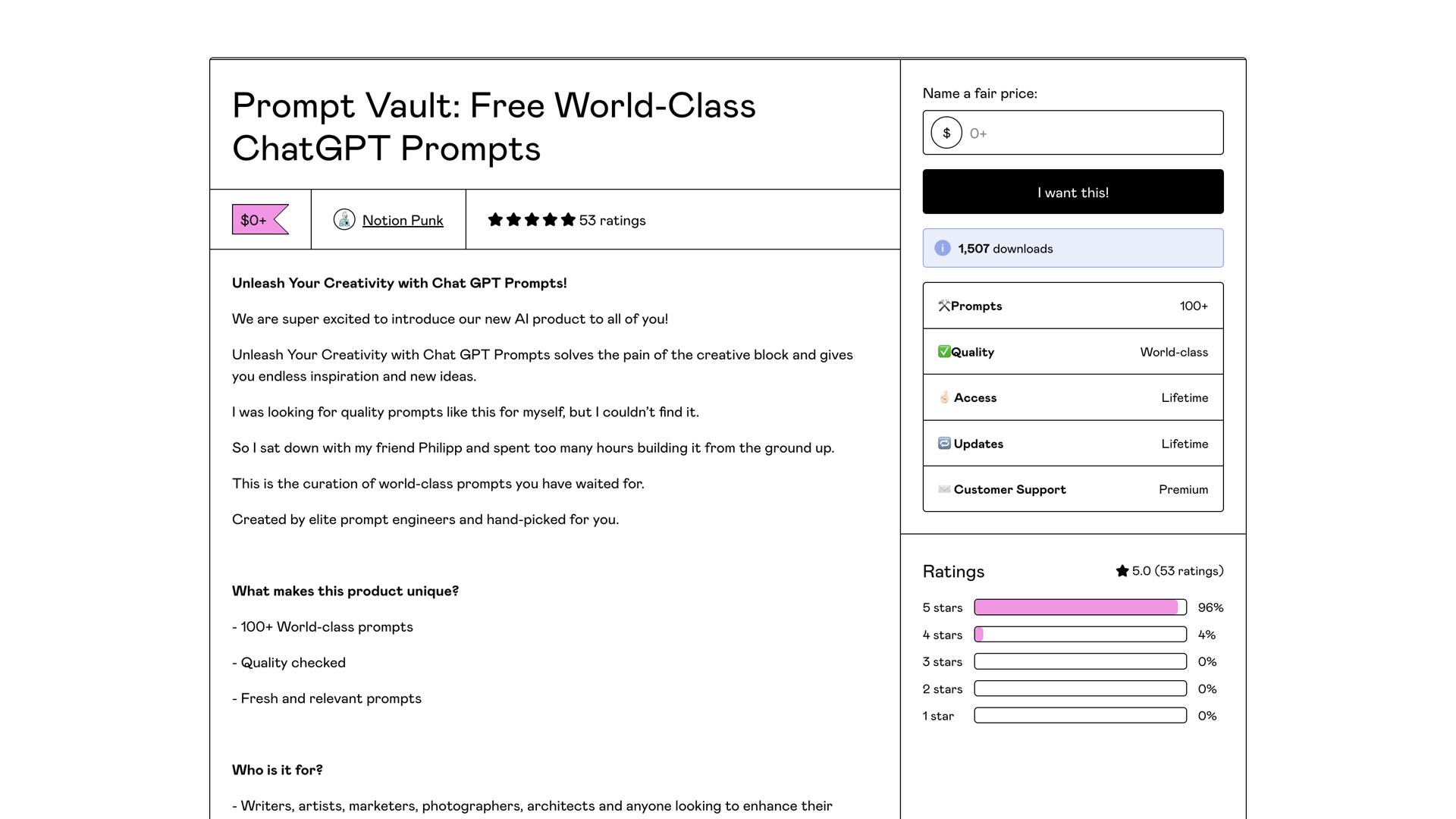 100+ Free World-Class ChatGPT Prompts