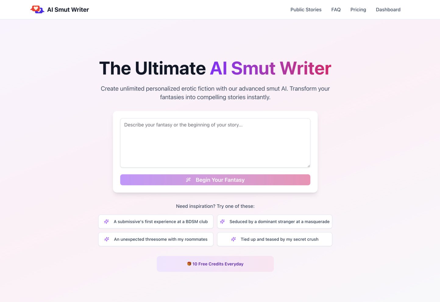 AI Smut Writer