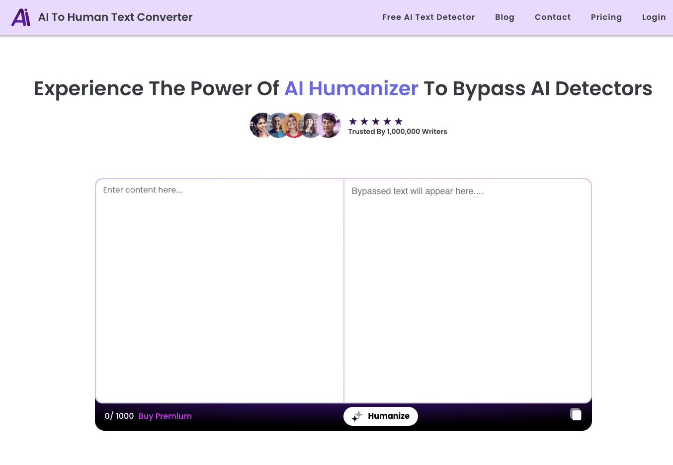 AI To Human Text Converter