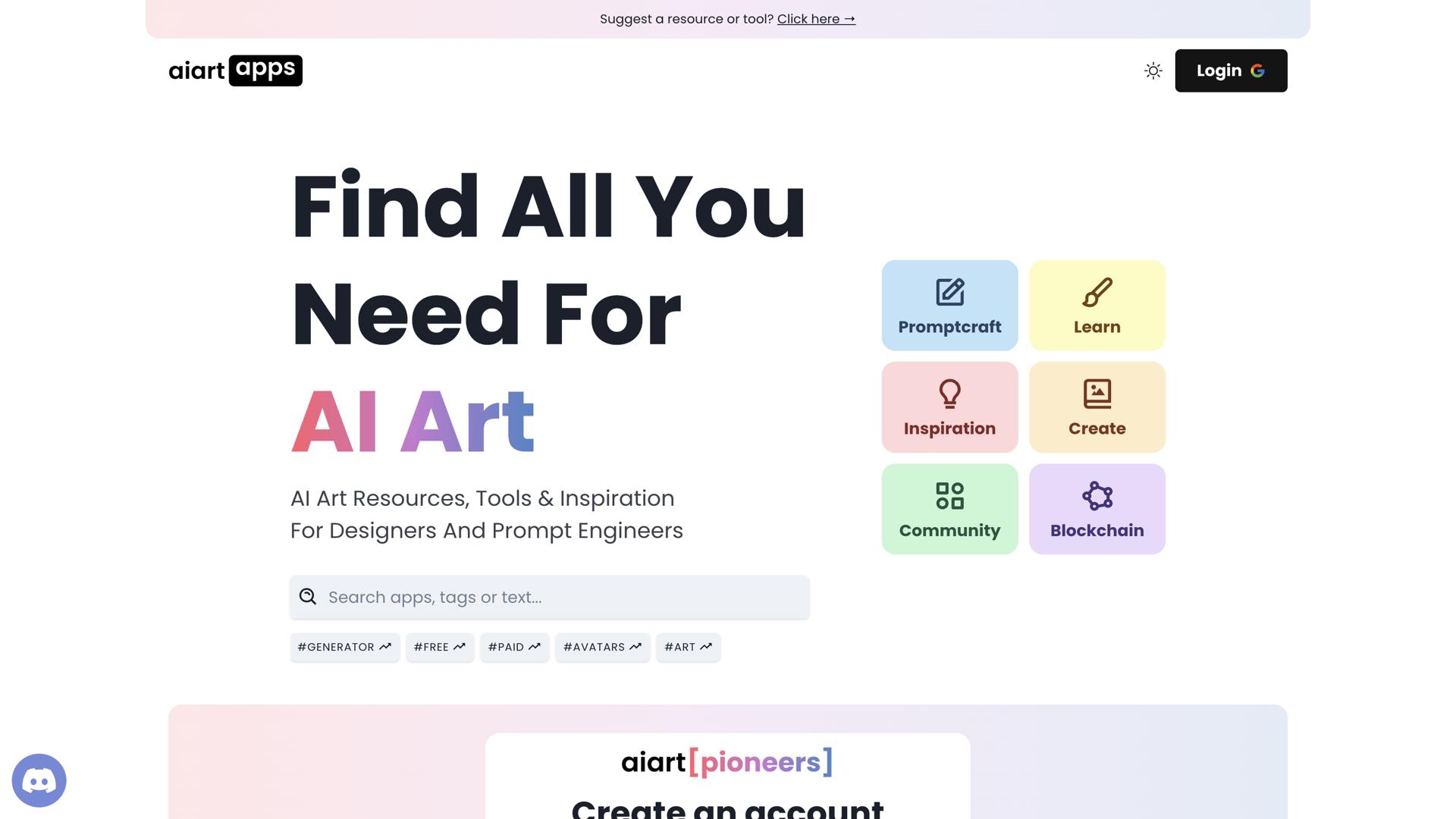 AI Art Apps Database