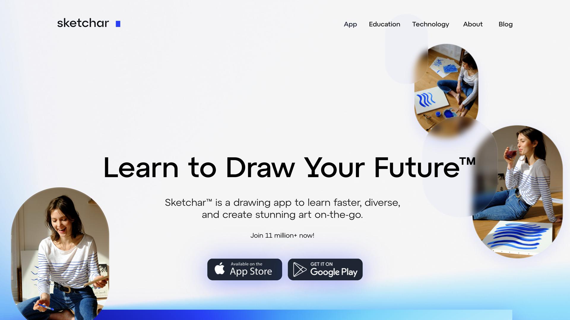 AI Portraits by SketchAR