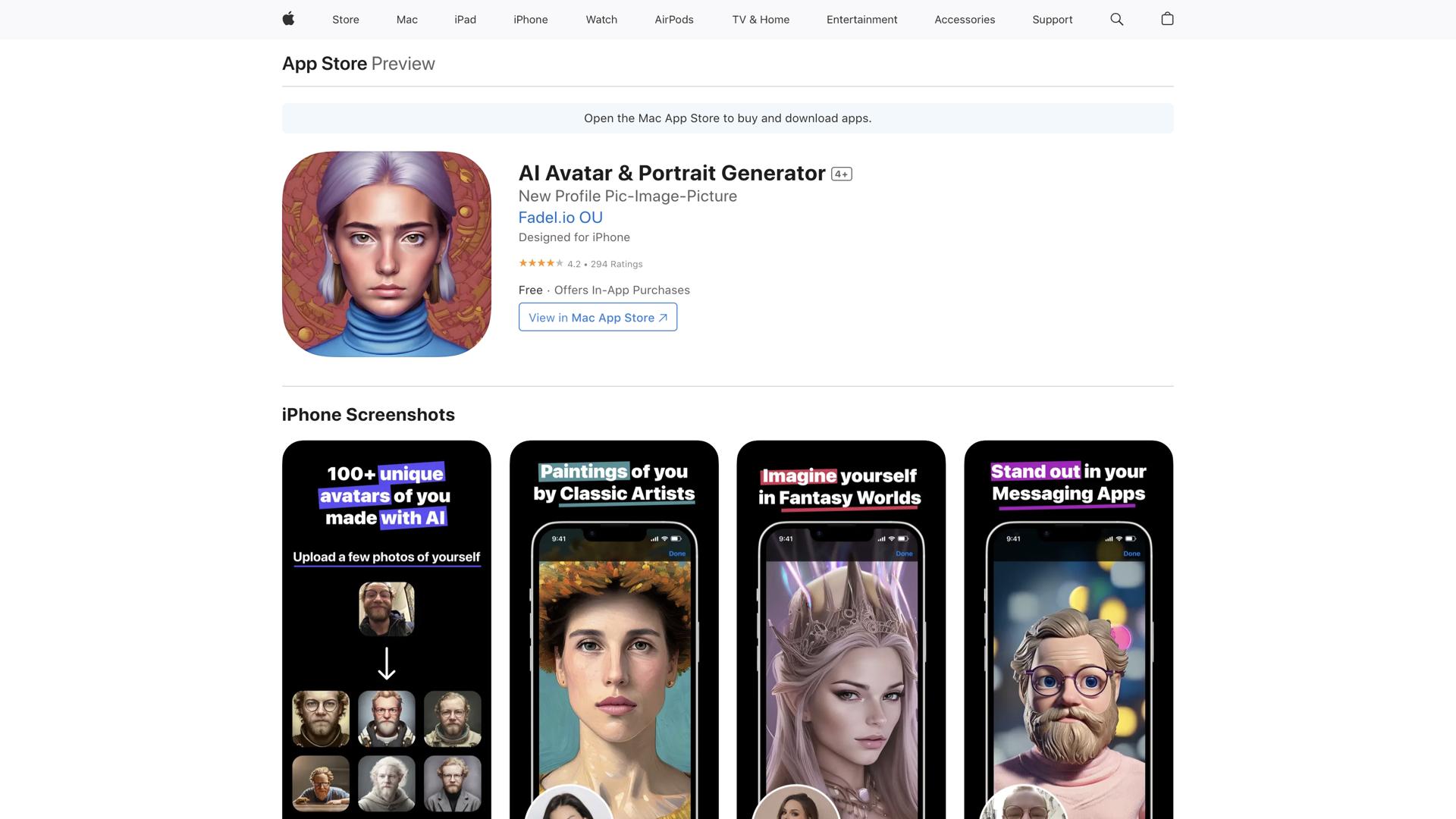 AI Profile Pic – Avatar Maker