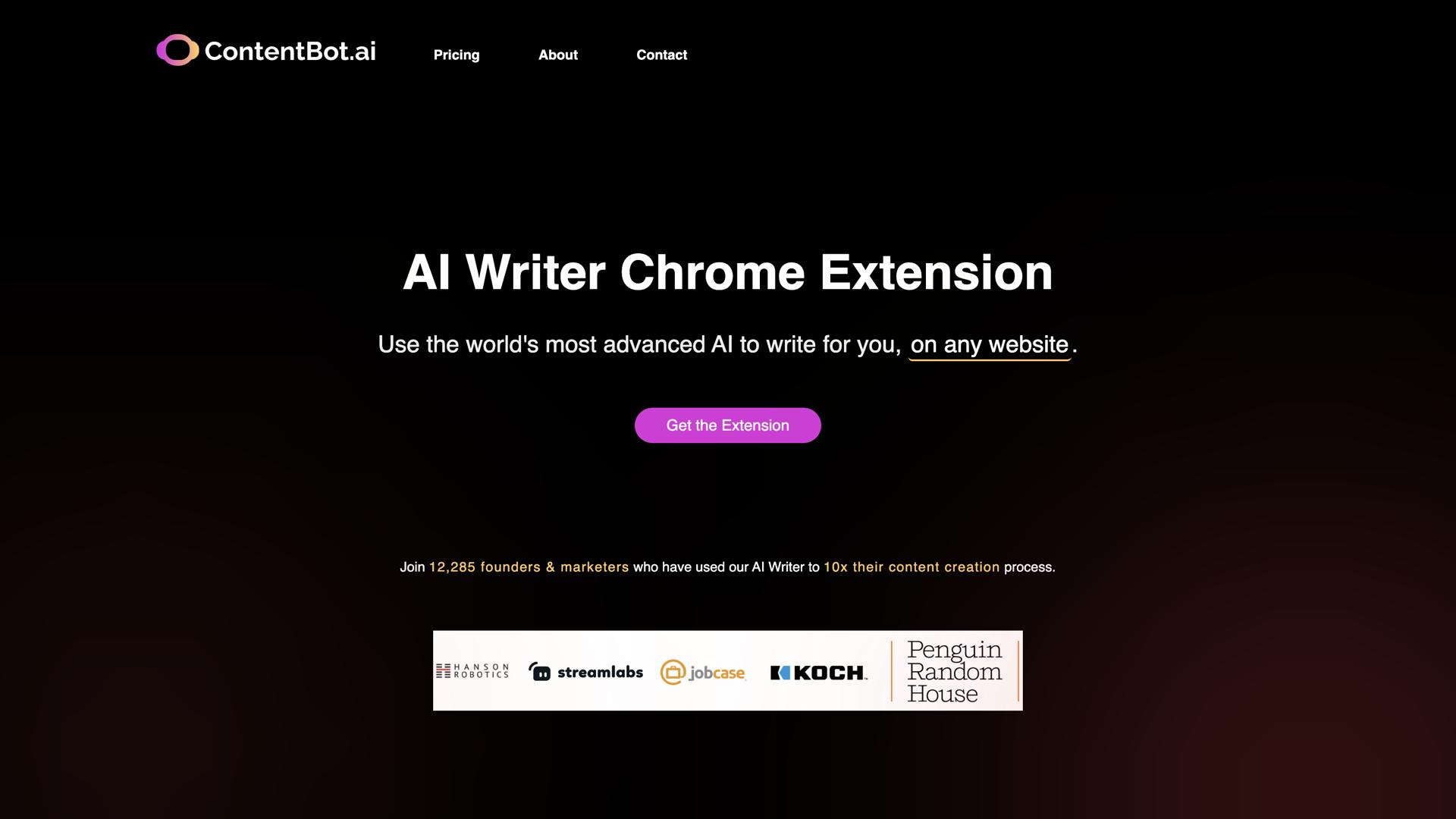 AI Writer Chrome Extension
