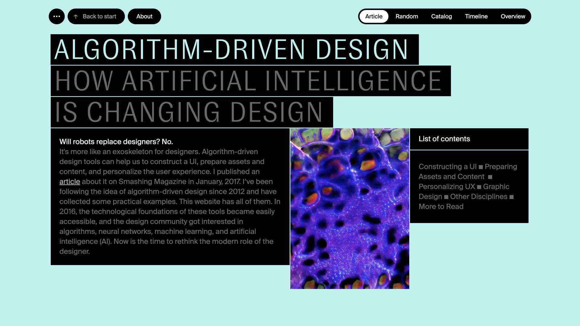 Algorithm-Driven Design