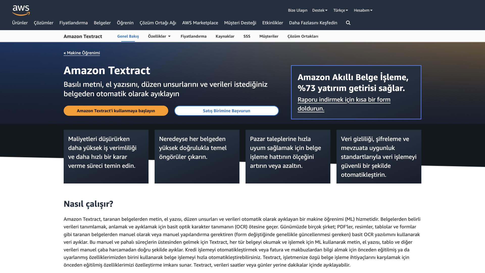 Amazon Textract