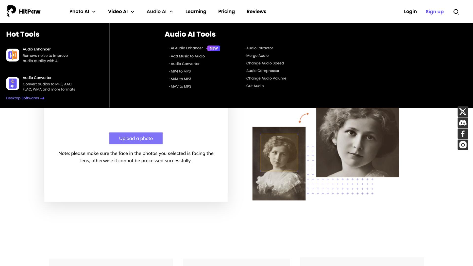 Animate Old Photos Online