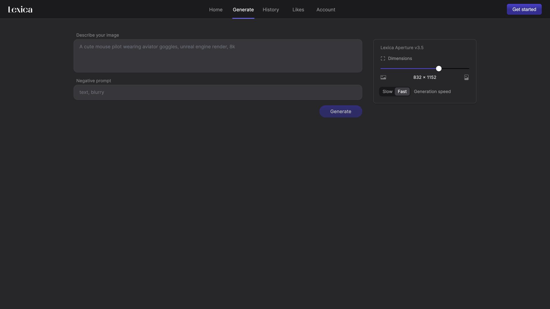 Aperture (by Lexica)