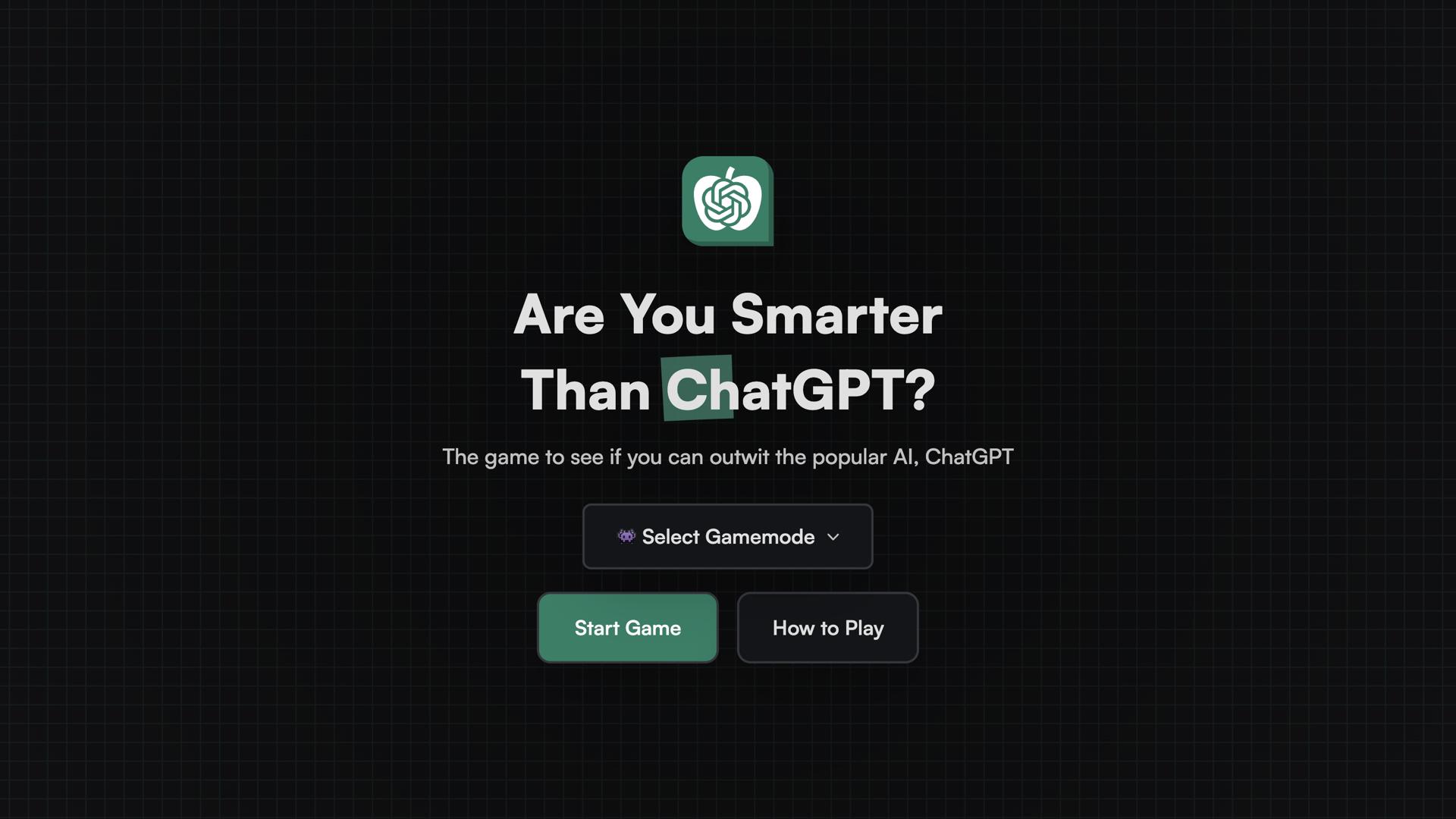 Are You Smarter Than ChatGPT?