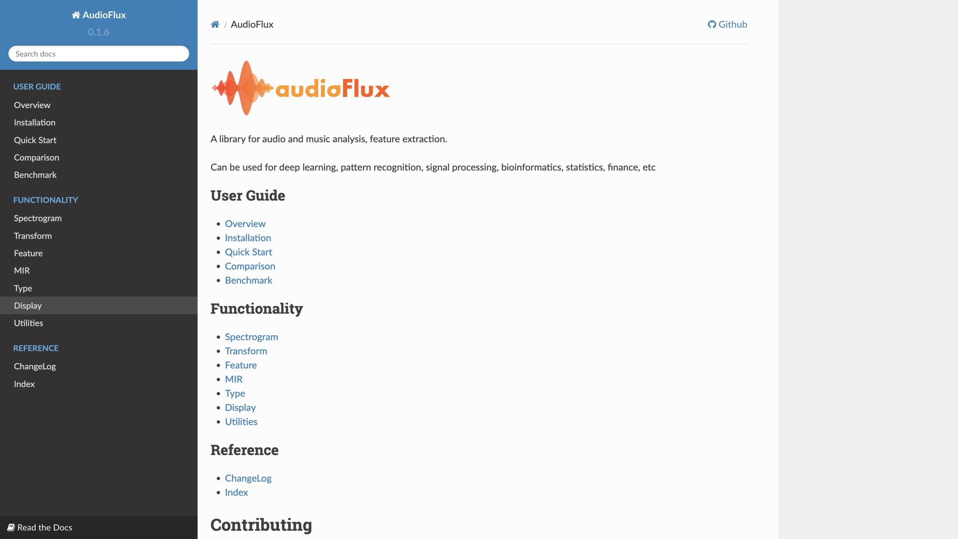 audioFlux