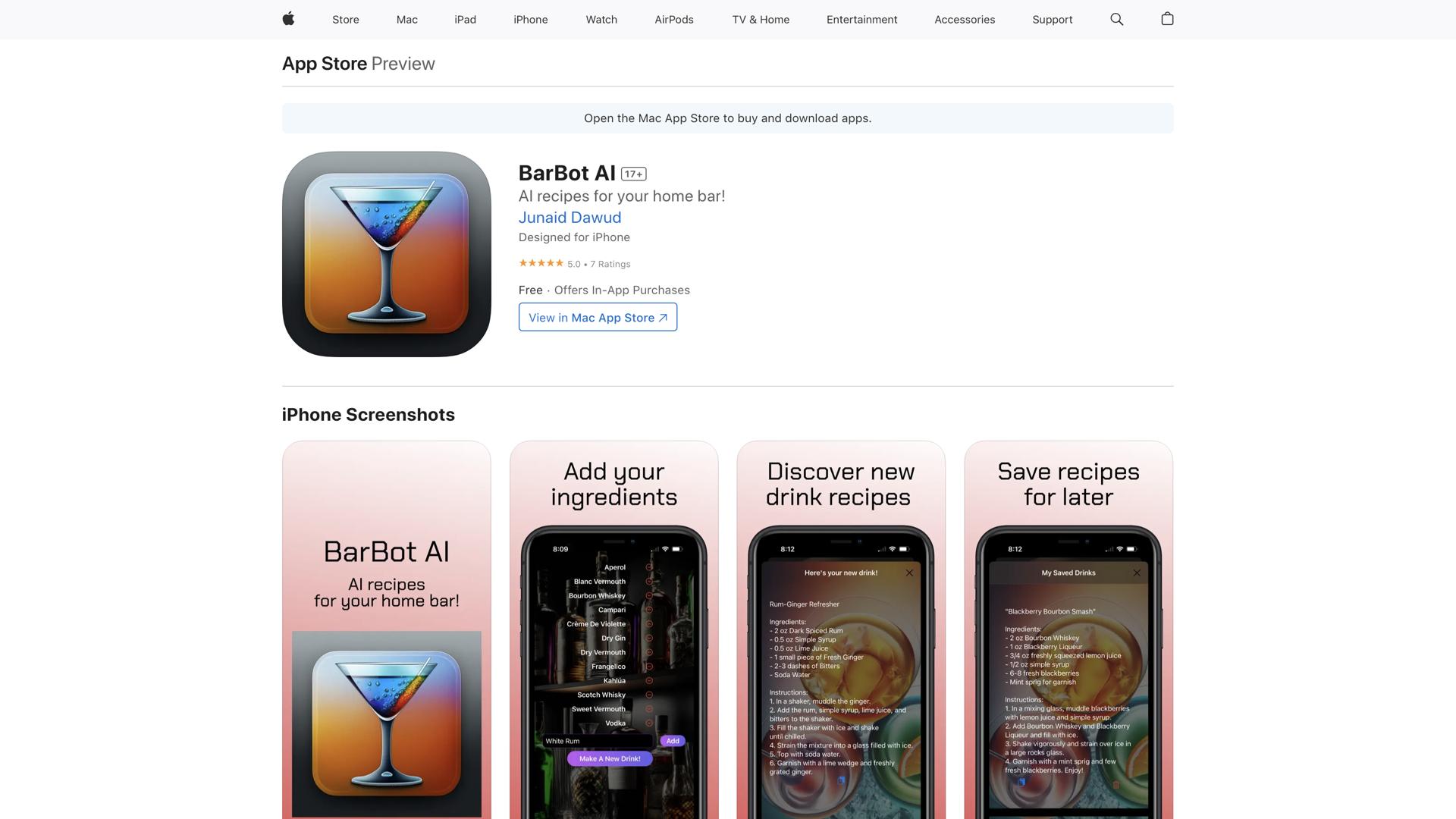 BarBot AI