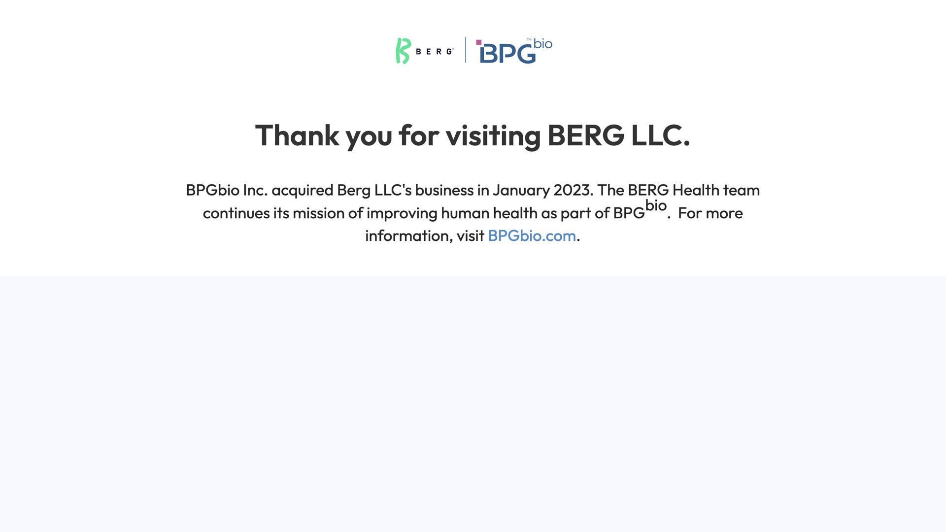 Berg Health