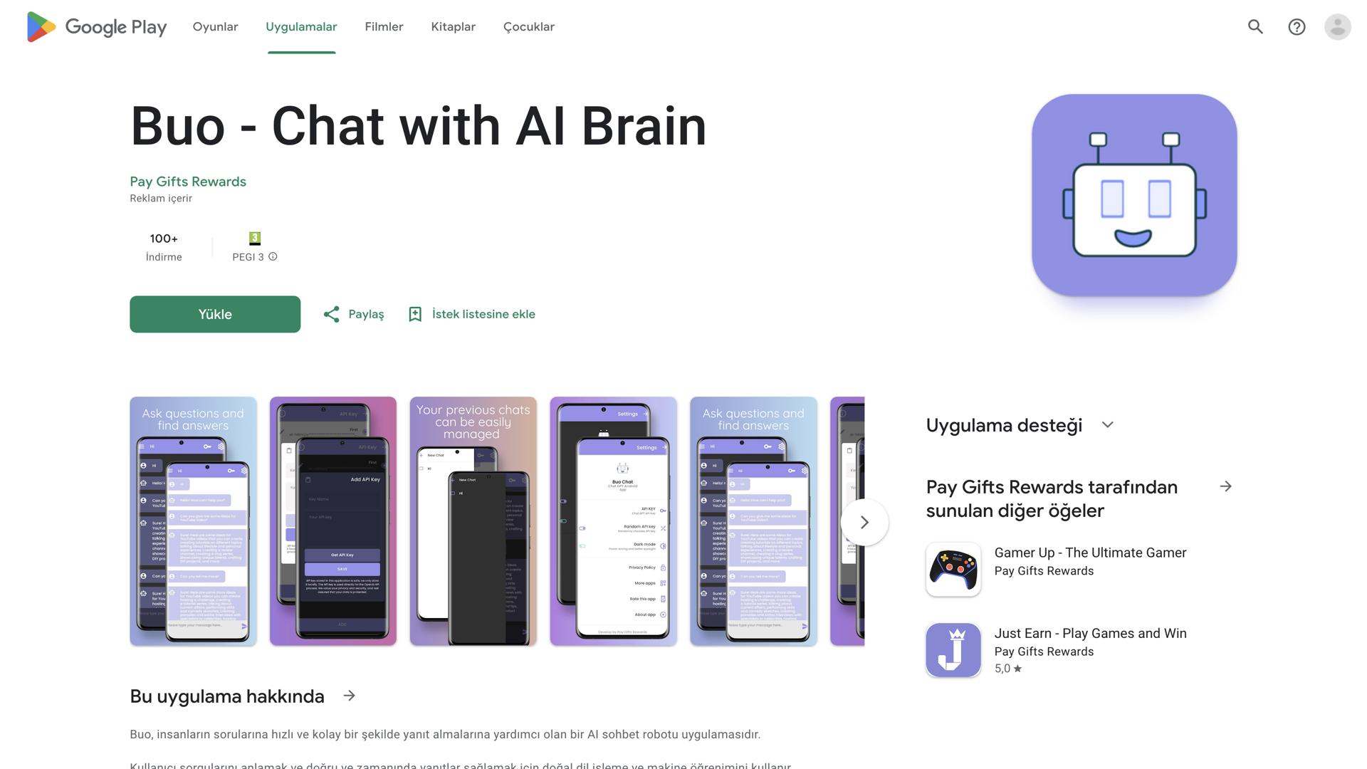 Buo – Chat with AI Brain
