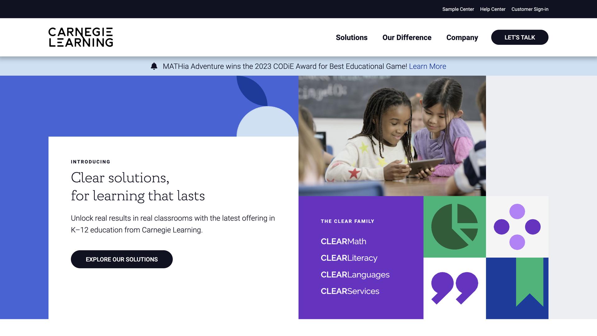 Carnegie Learning’s Platforms