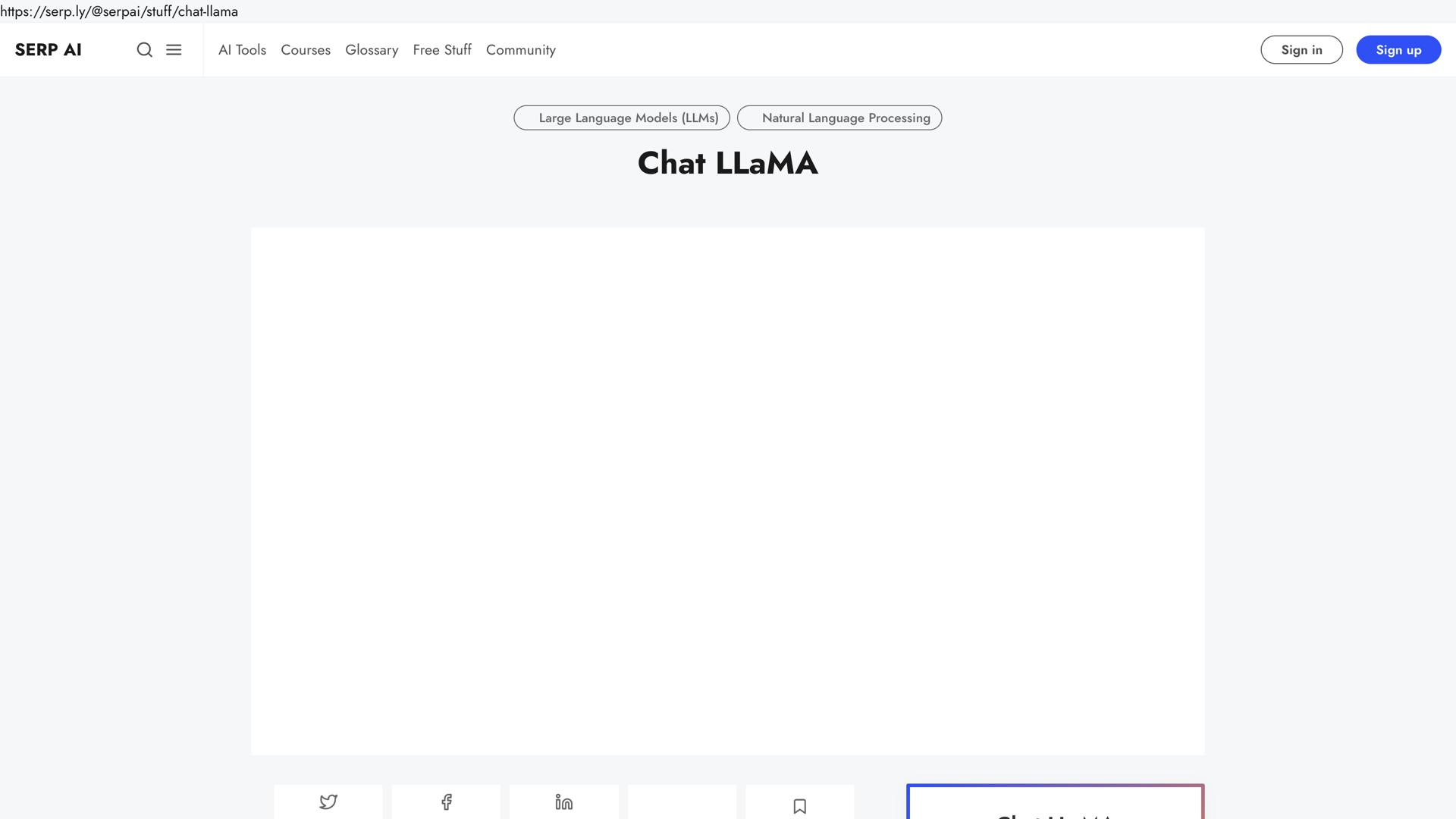 Chat LLaMA