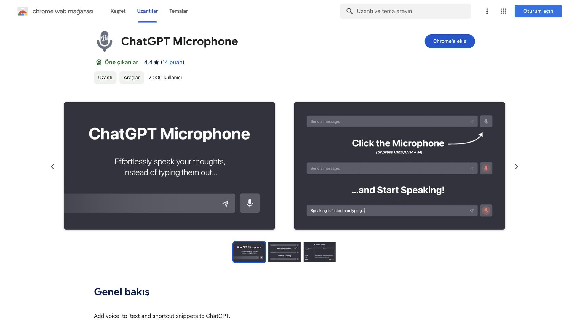 ChatGPT Microphone