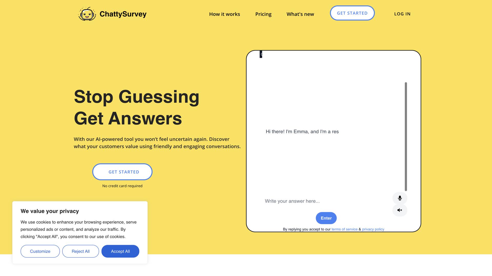 ChattySurvey