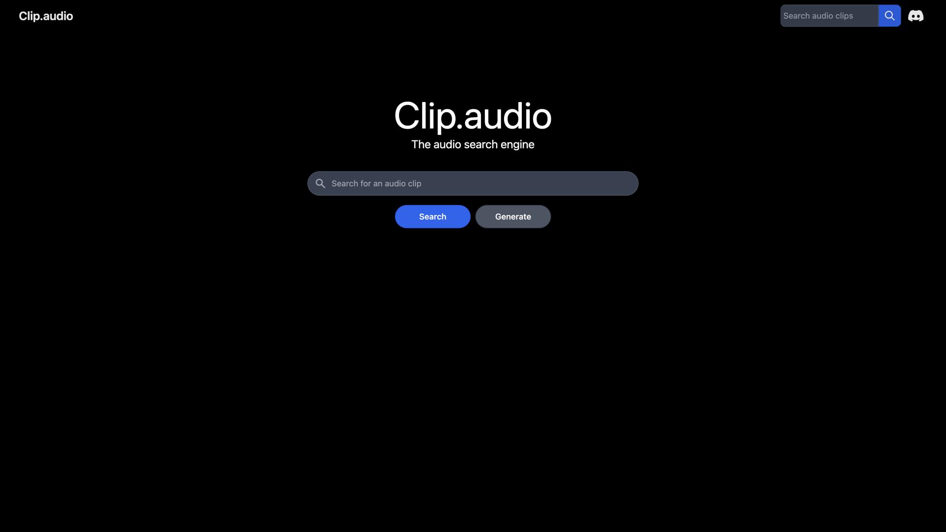 Clip audio