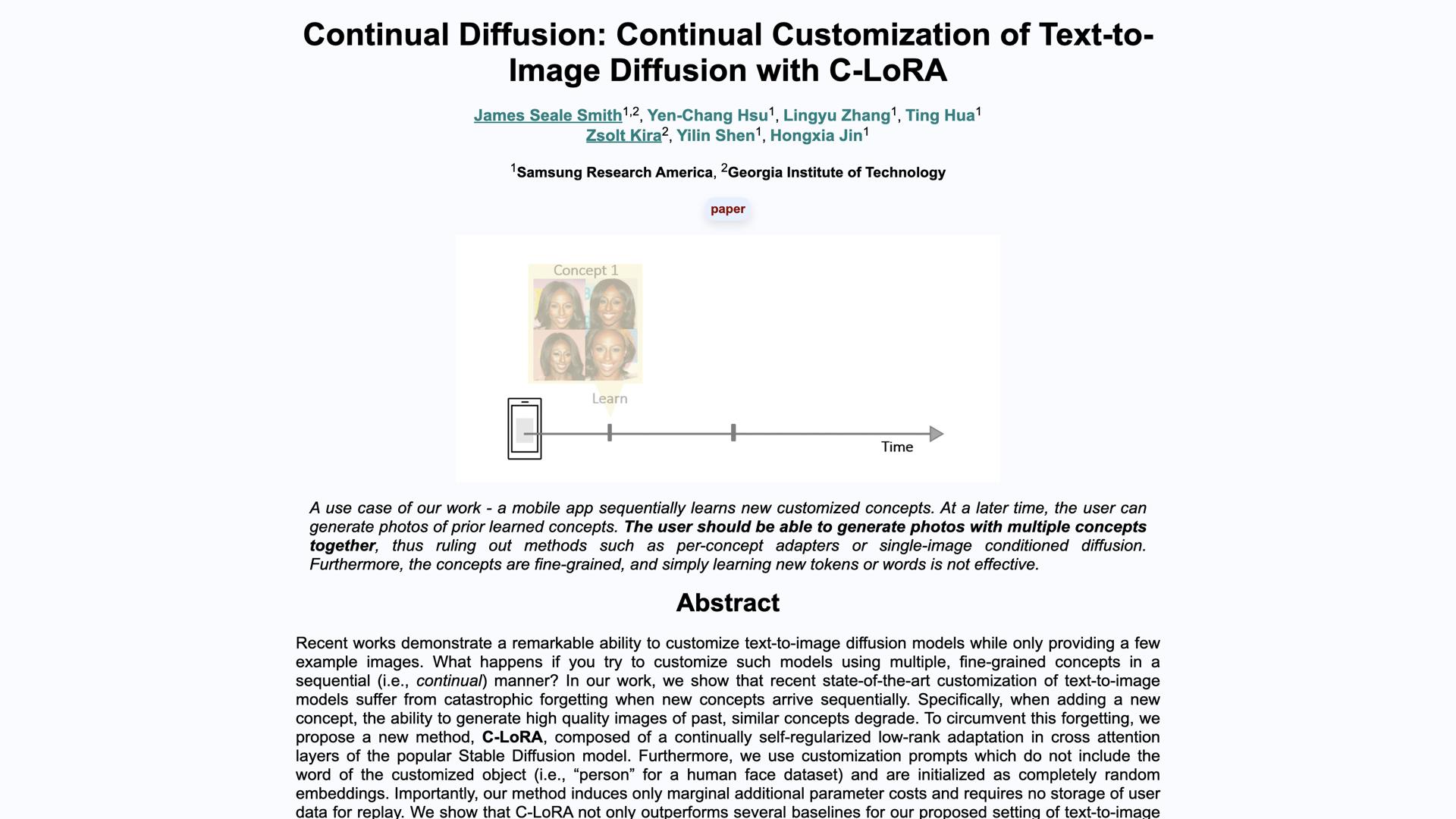 Continual Diffusion