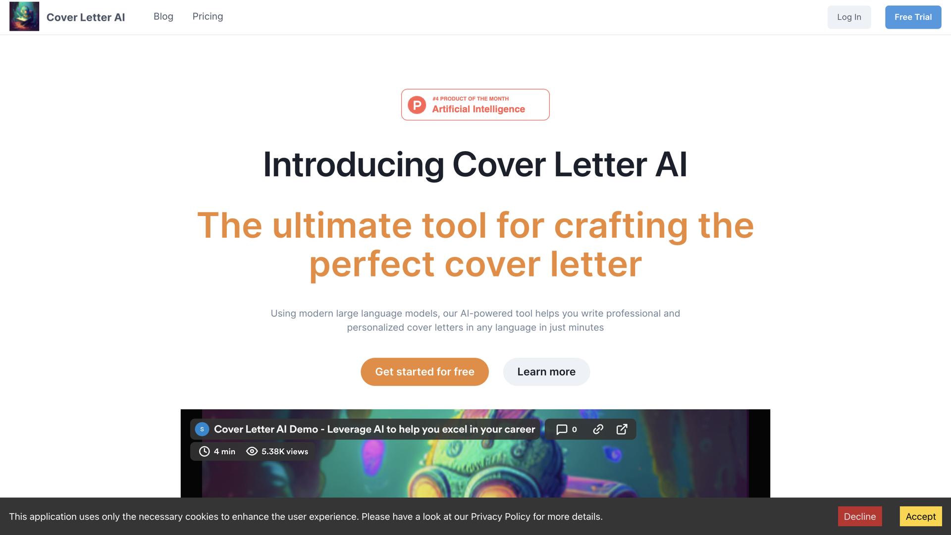 Cover Letter AI