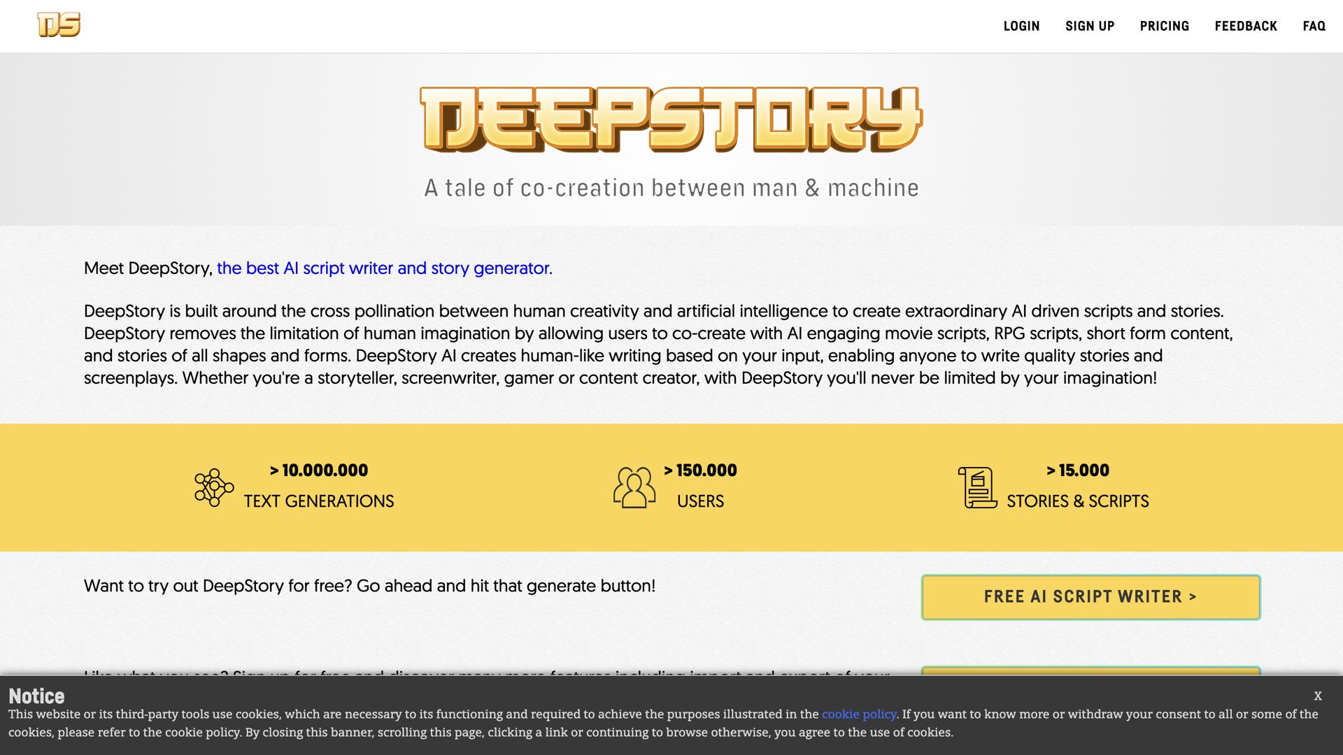 DeepStory AI