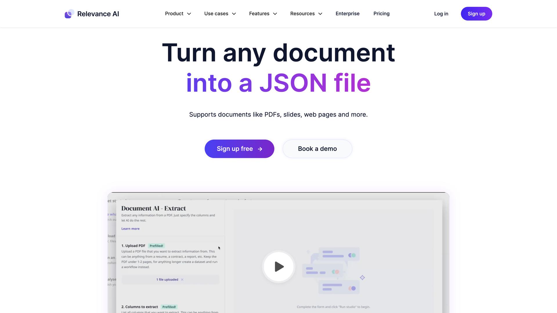 Document AI by Relevance