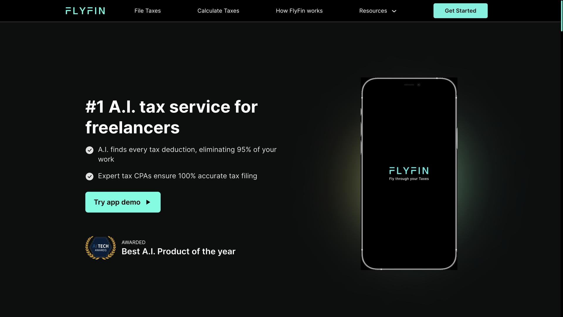 Flyfin tax