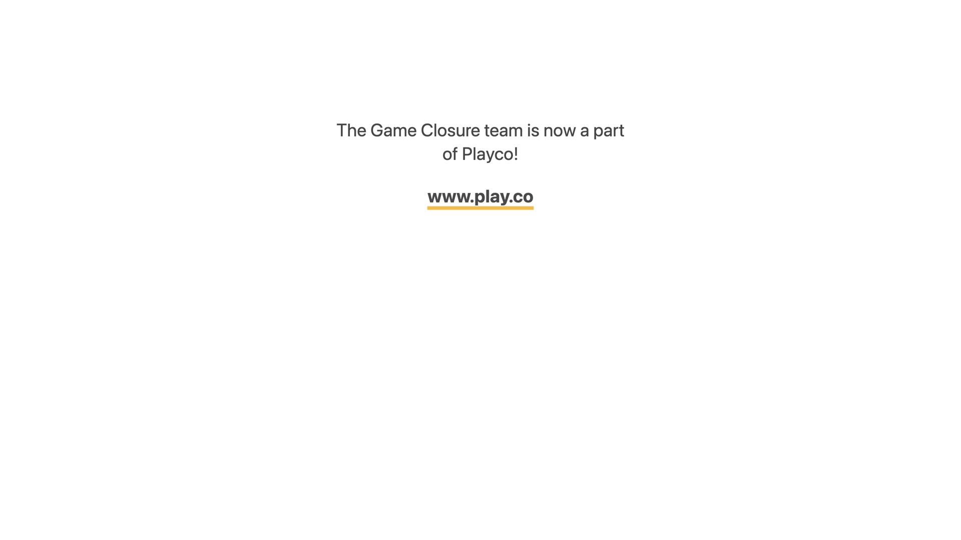 Game Closure