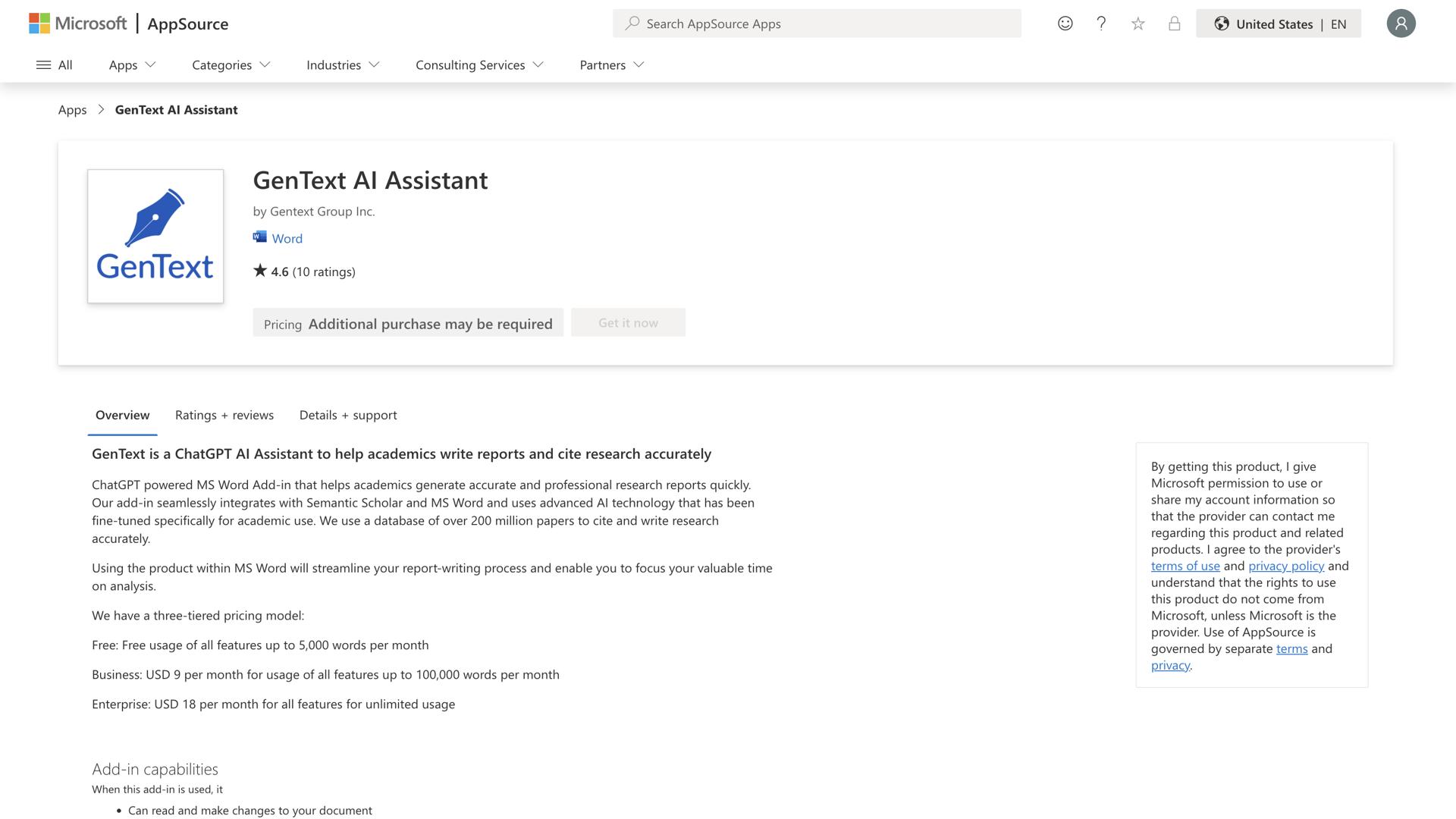 GenText AI Assistant