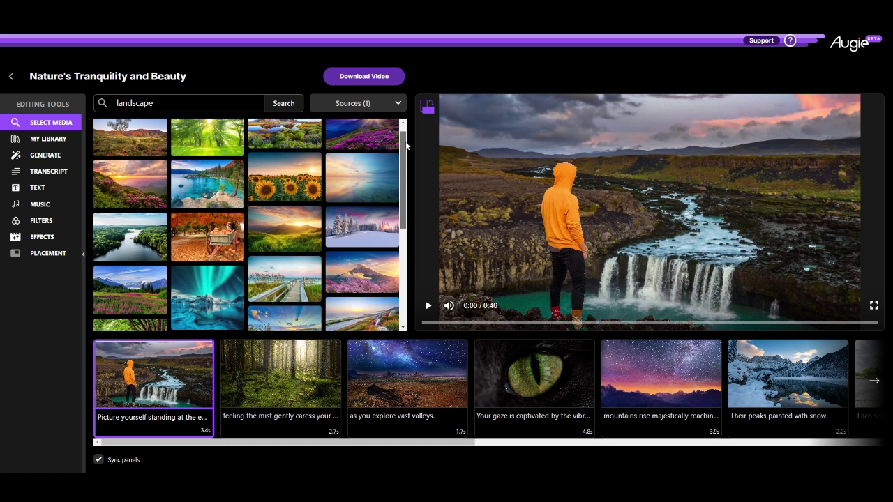 Augie, AI Assisted Video Creation