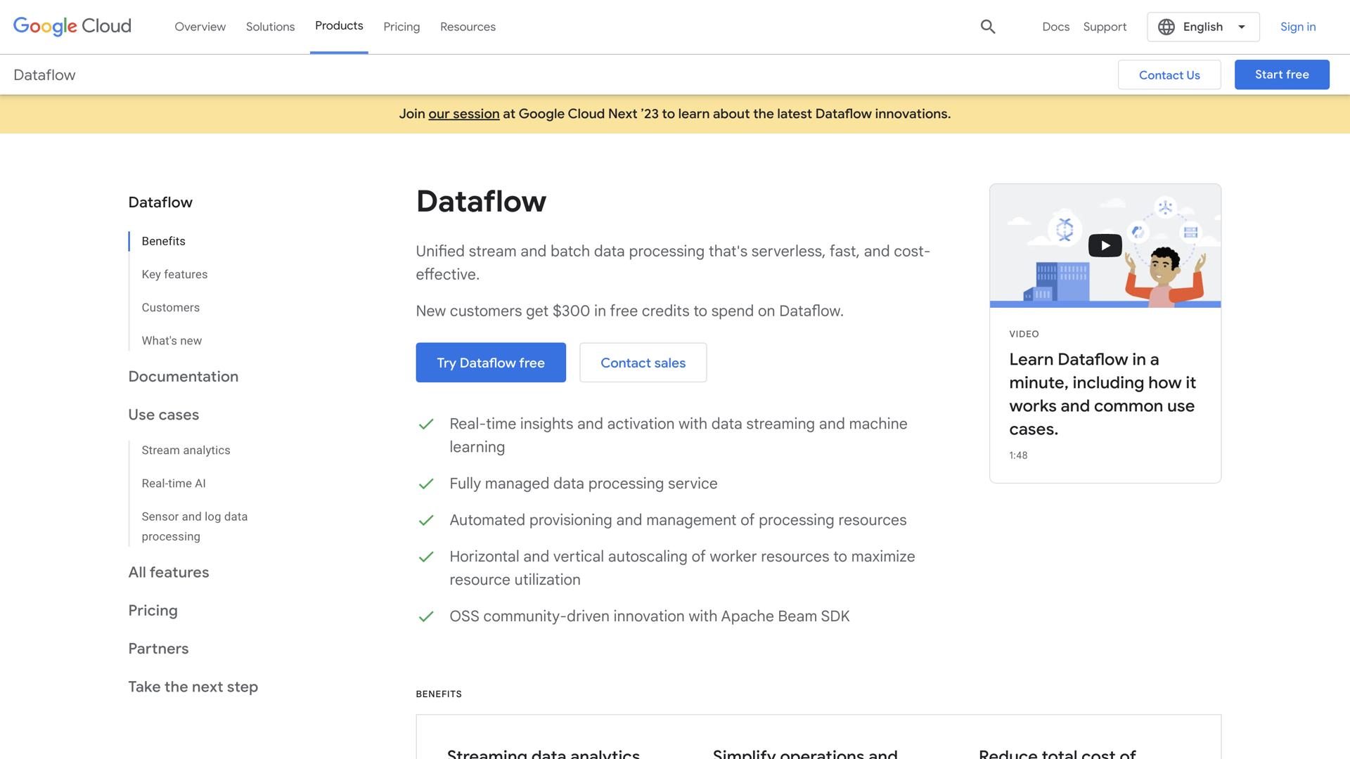 Google Cloud Dataflow