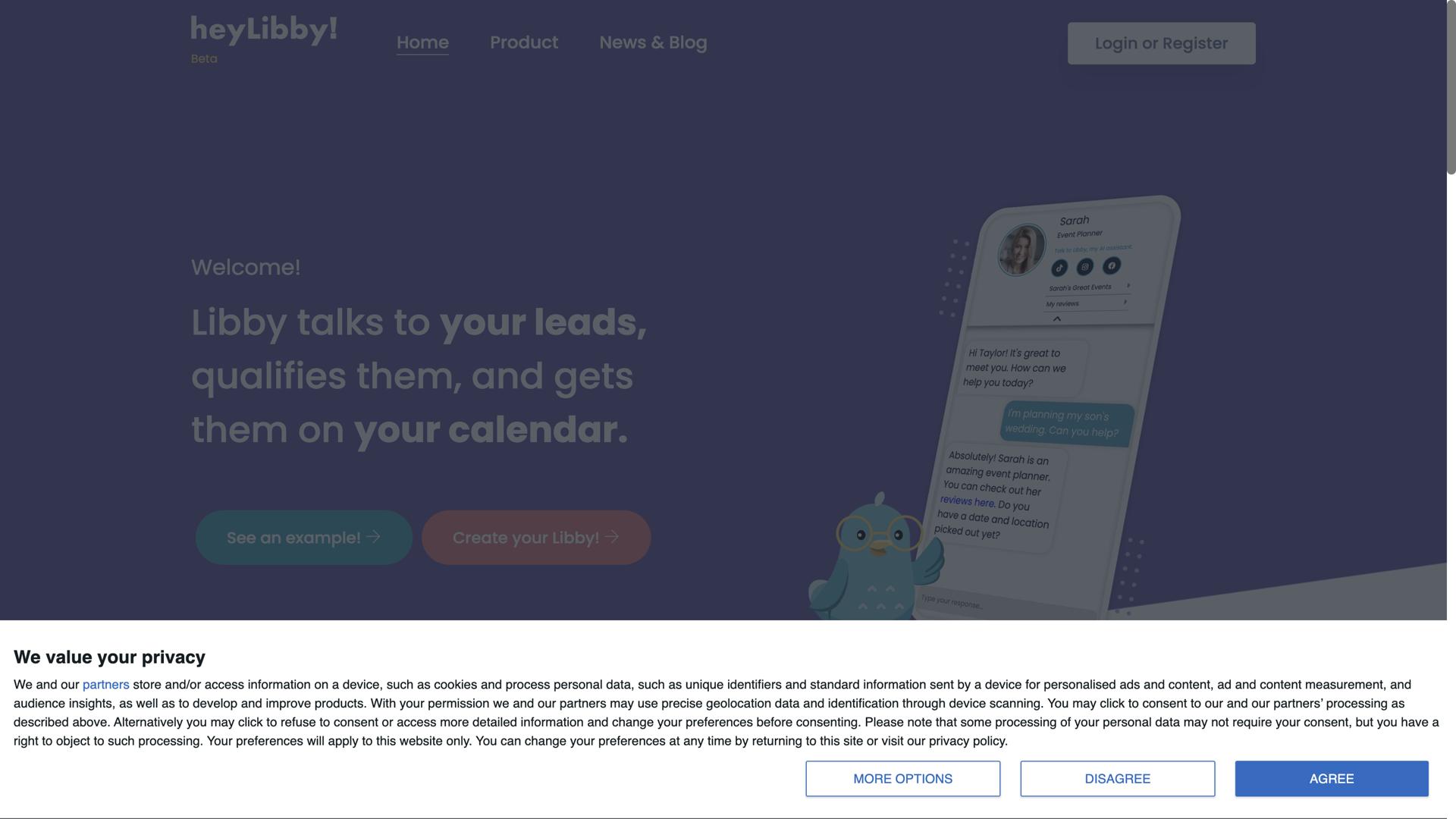 heyLibby – chatbot