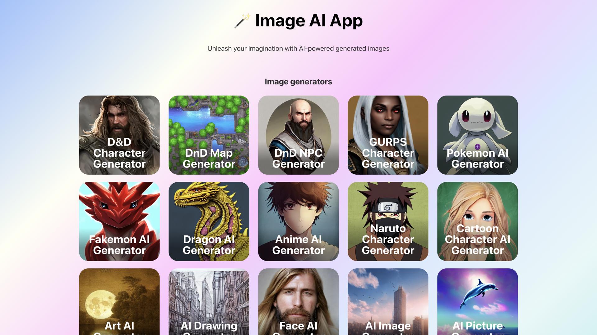 Image AI App