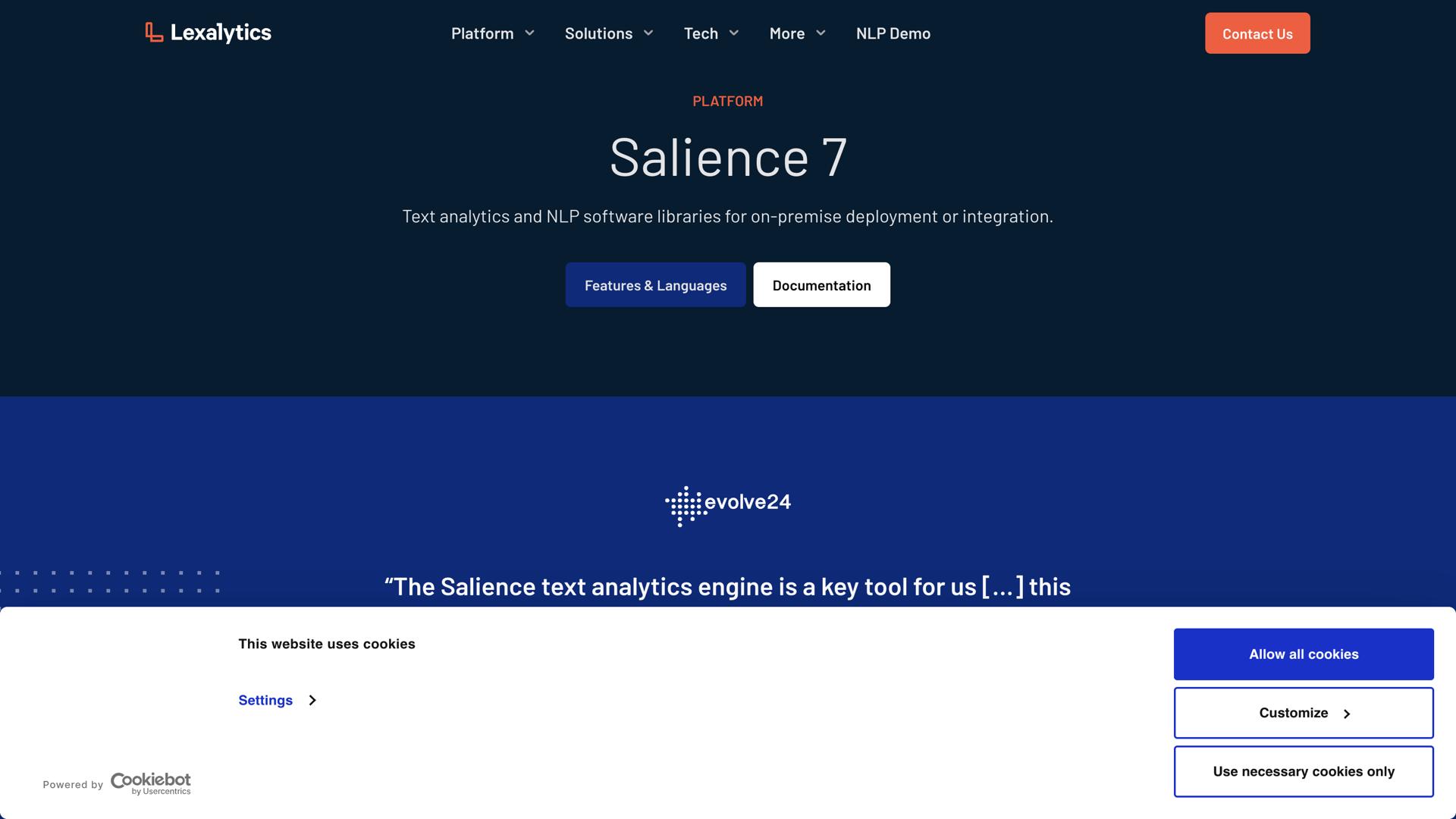 Lexalytics Salience6