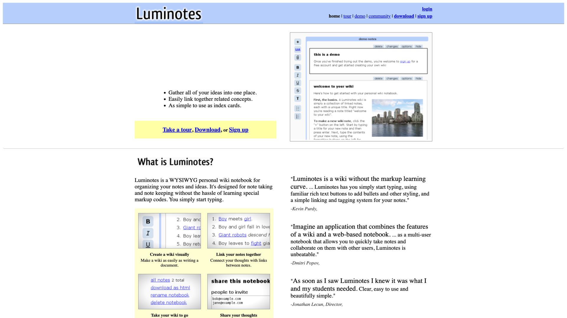 Luminotes