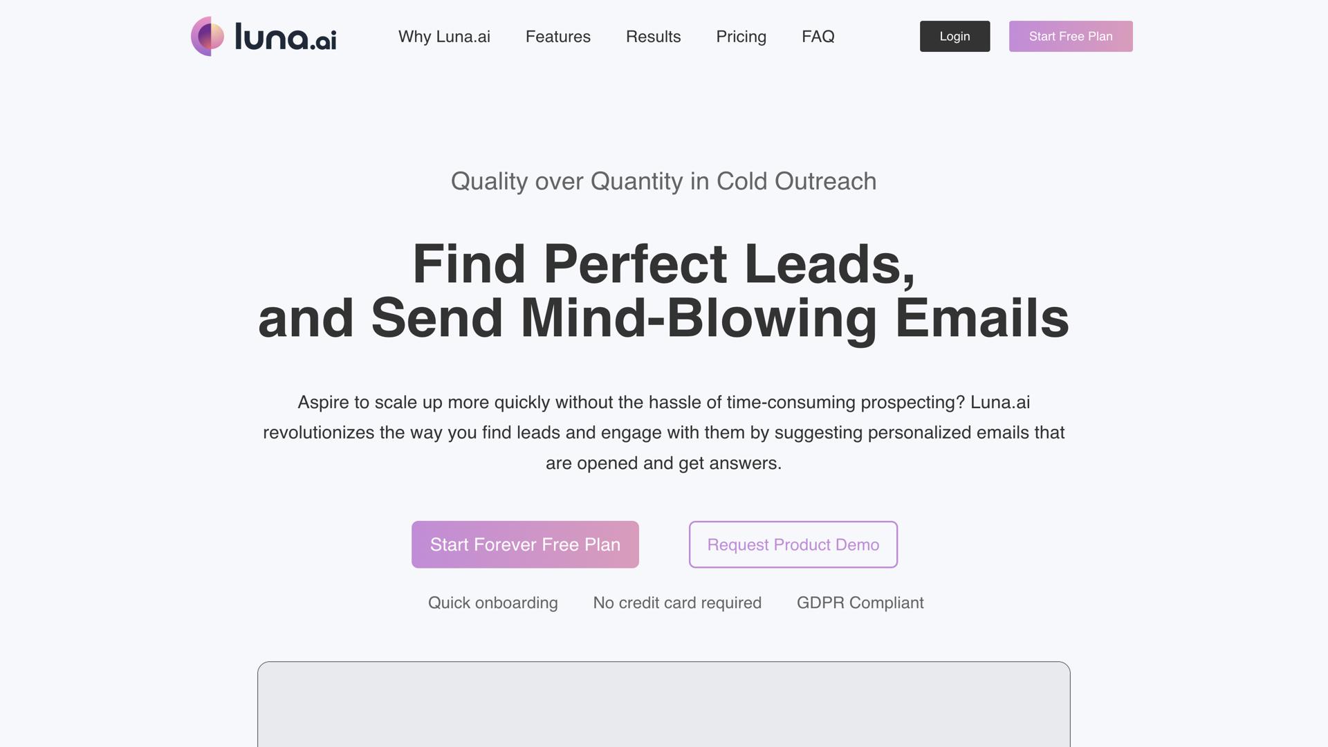 Luna – Your AI Sales Assistant
