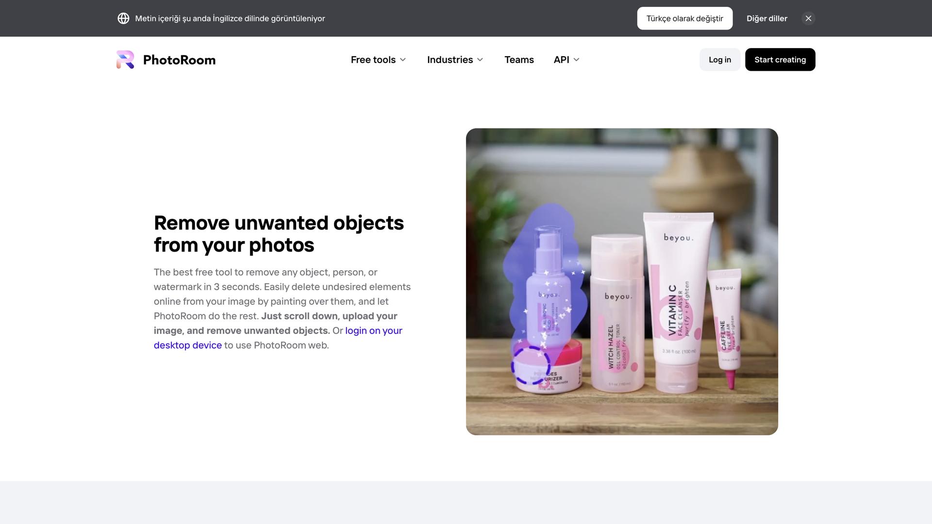 Magic Retouch by PhotoRoom