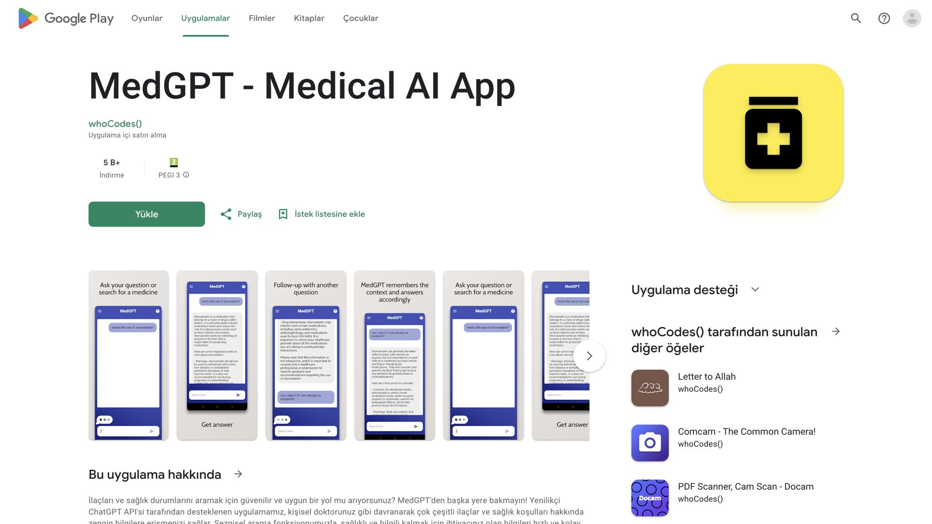 MedGPT – AI Medication Guide