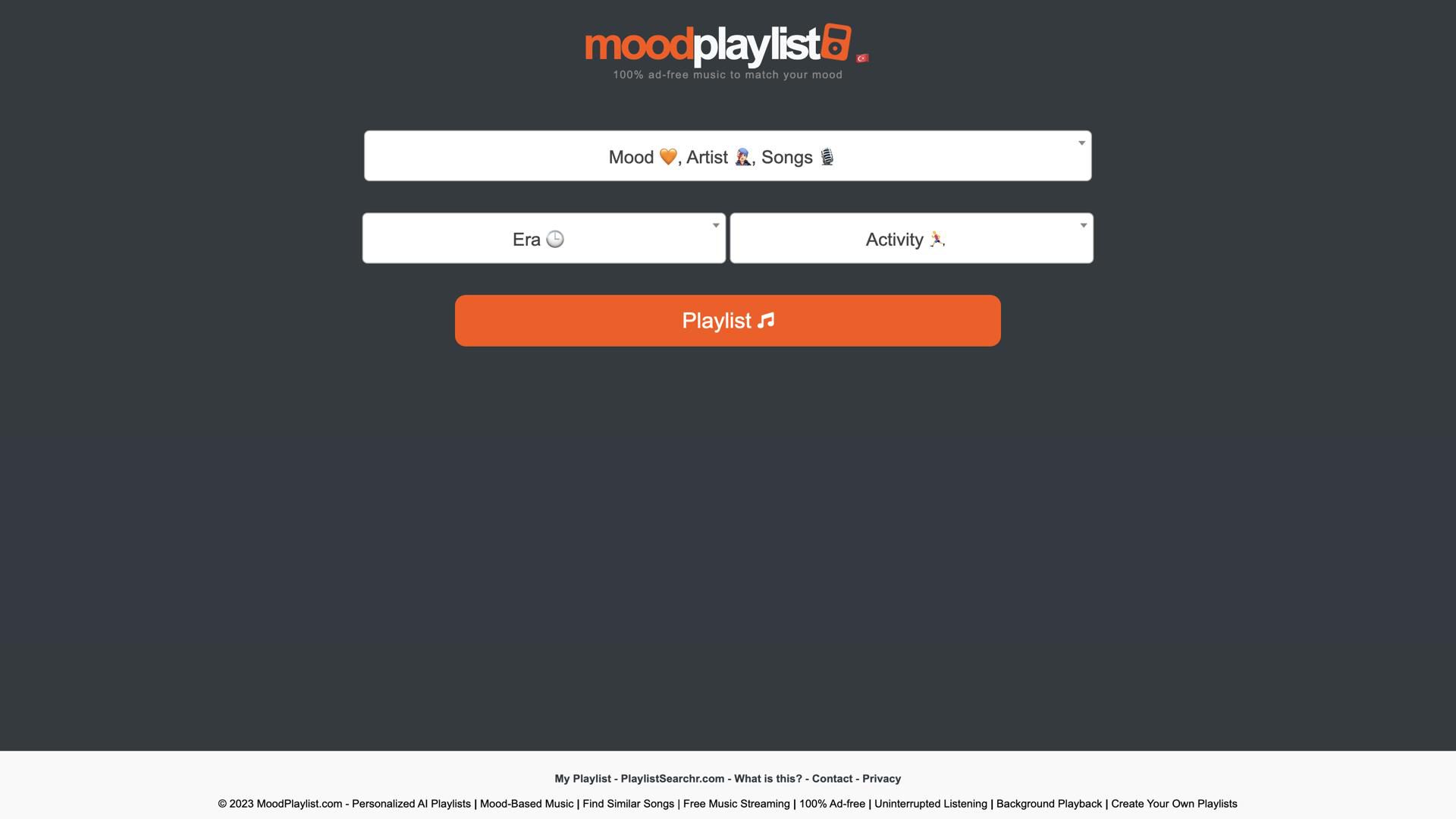Moodplaylist.com
