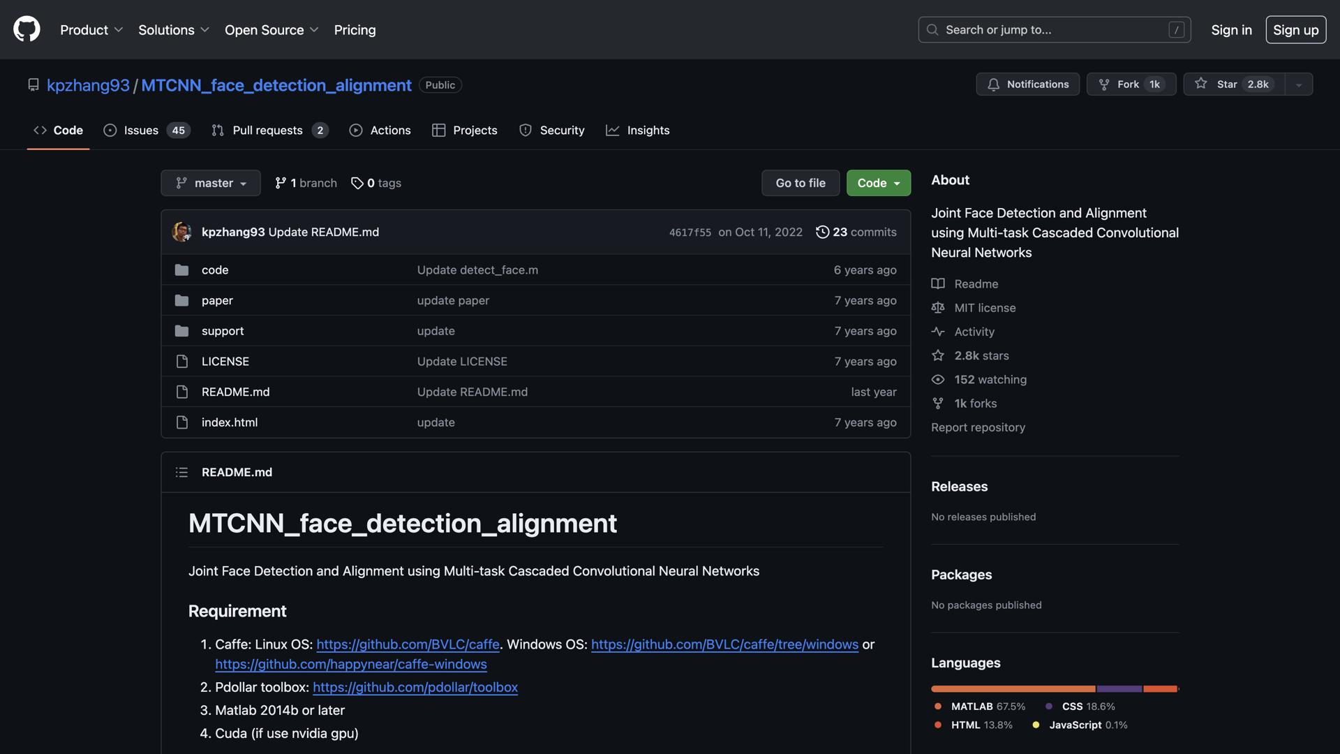 Multi-task Cascade CNN