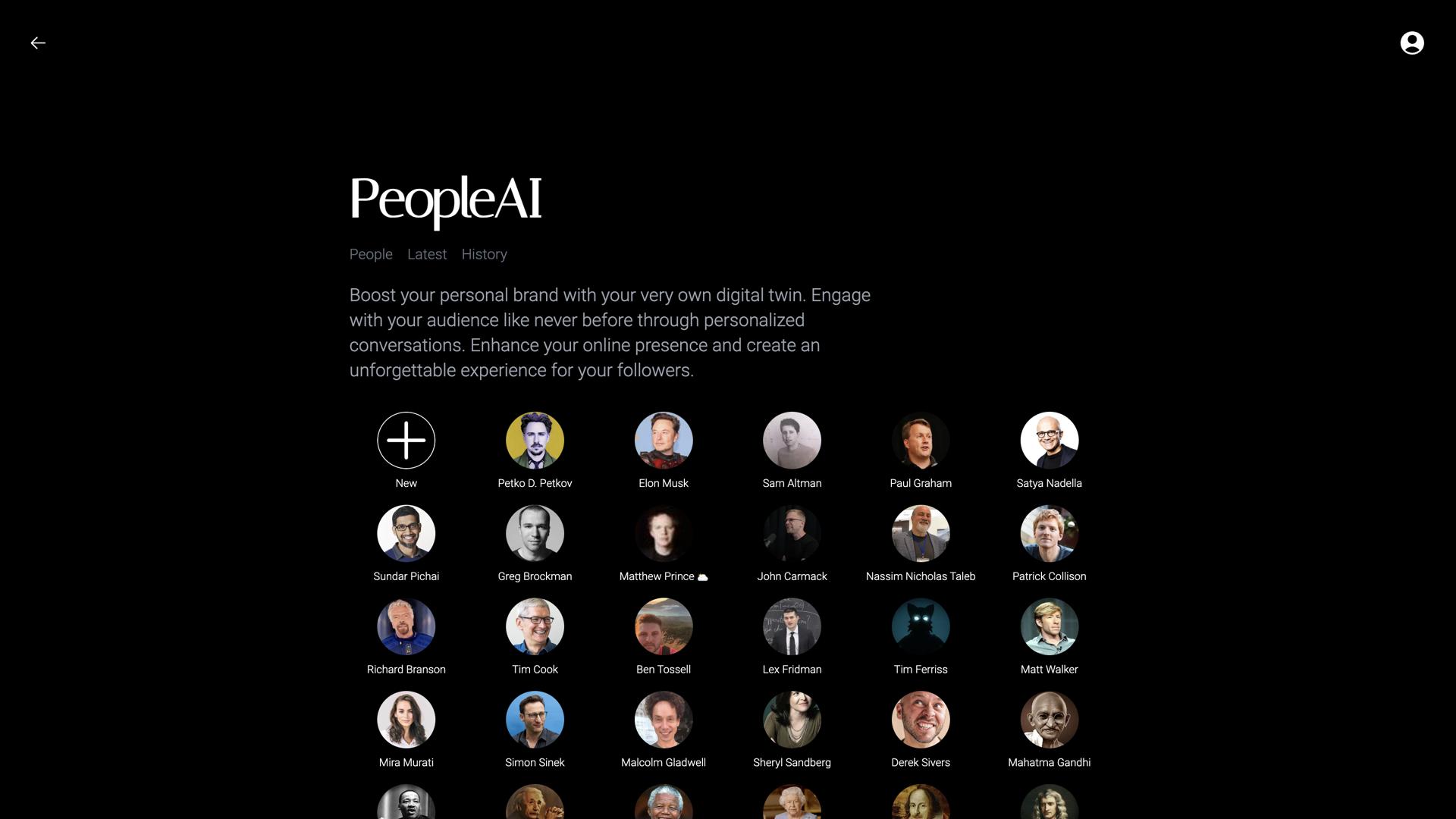 PeopleAI by ChatBotKit