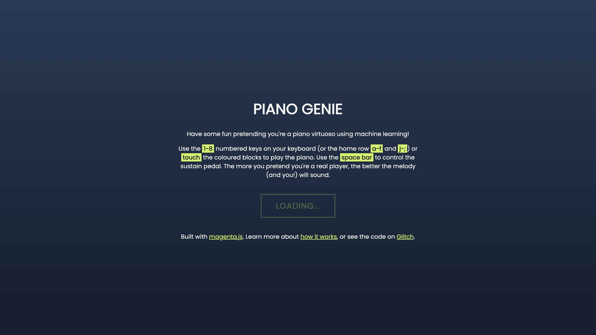 Piano Genie