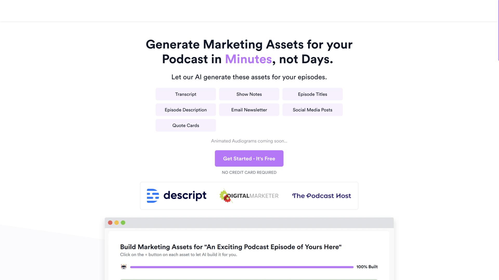 Podcast Marketing AI