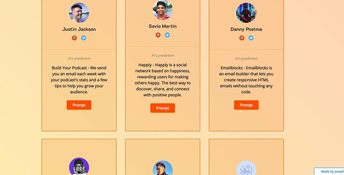 Product Prediction by ideabot