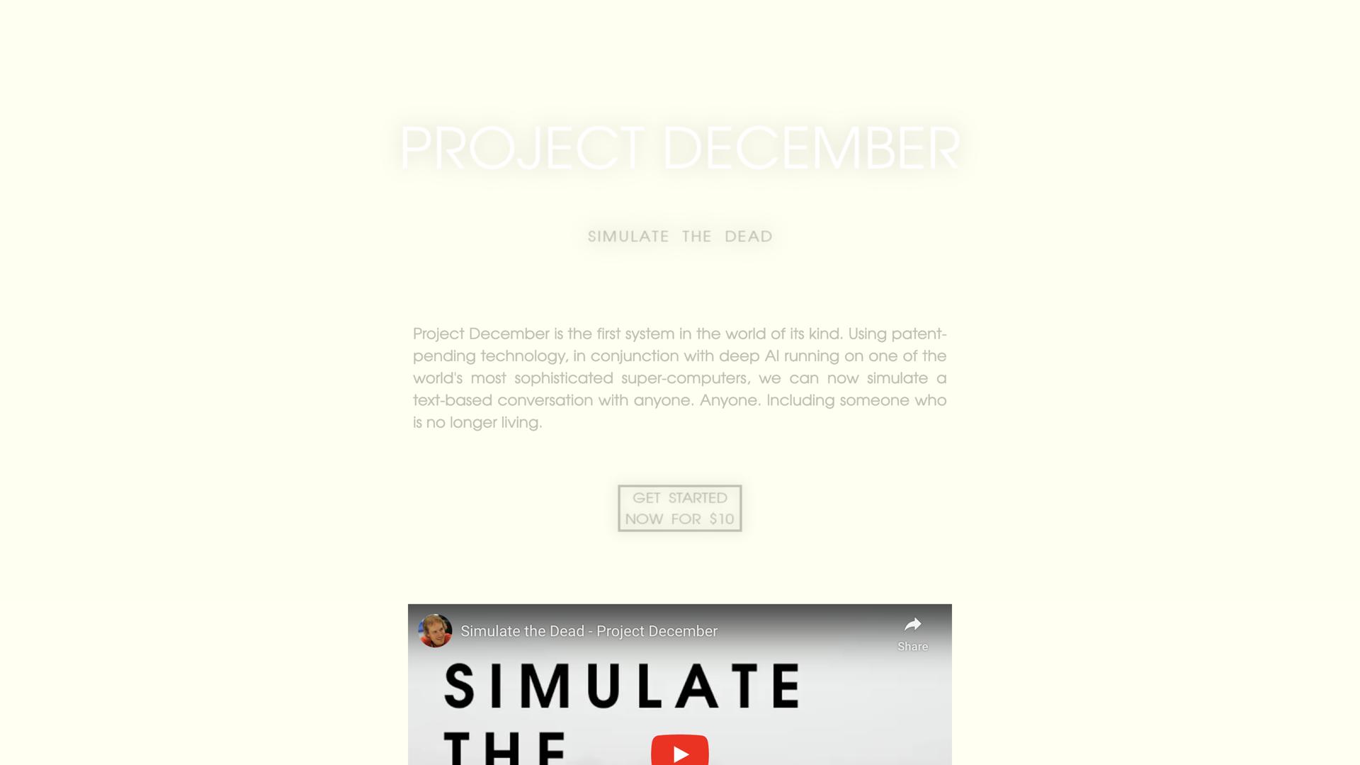 Project December