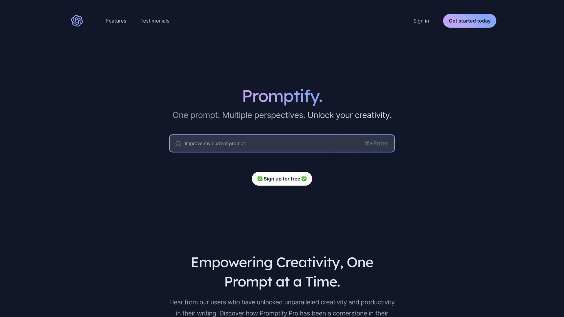 Promptify