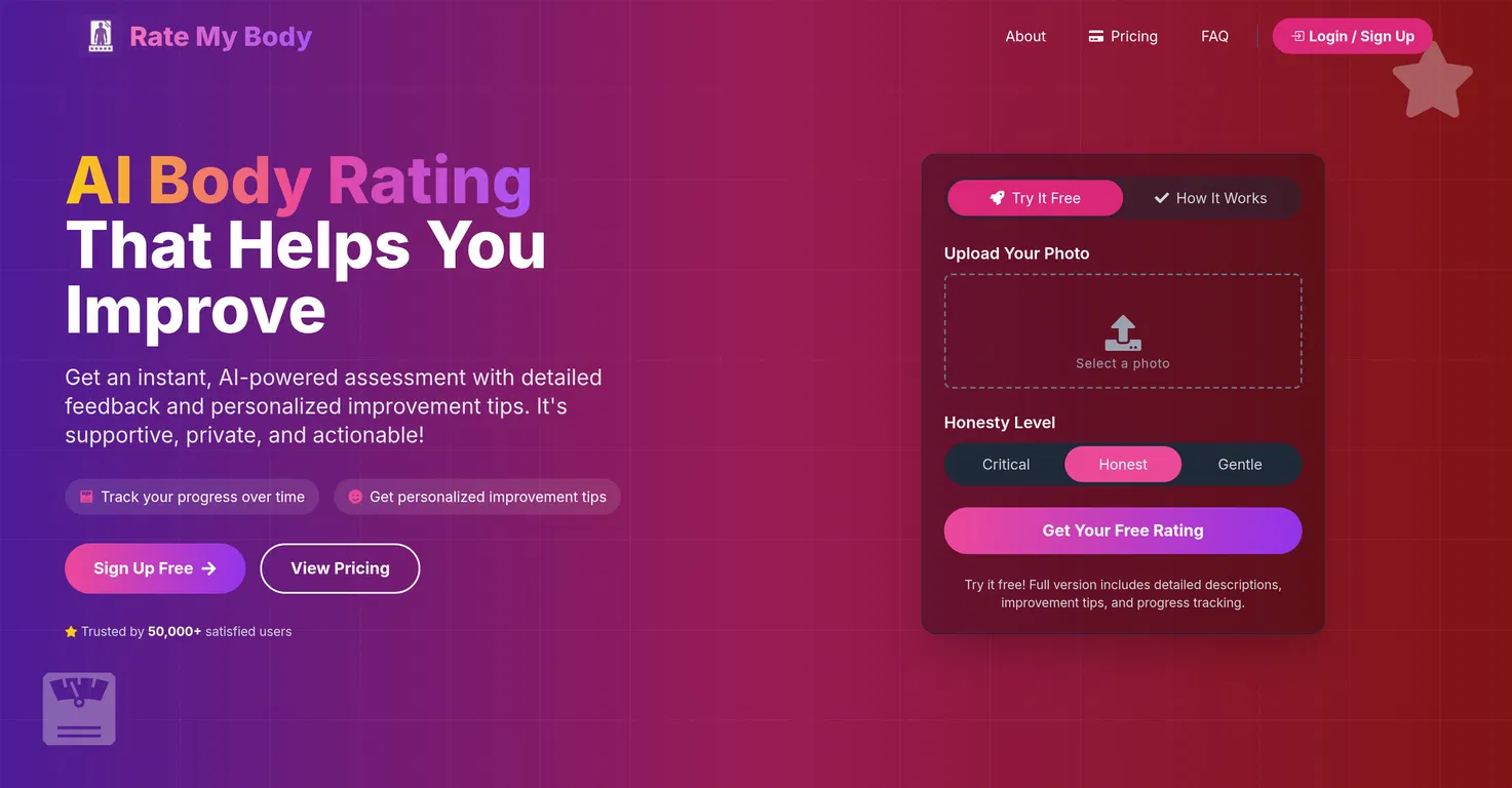 AI Rate My Body