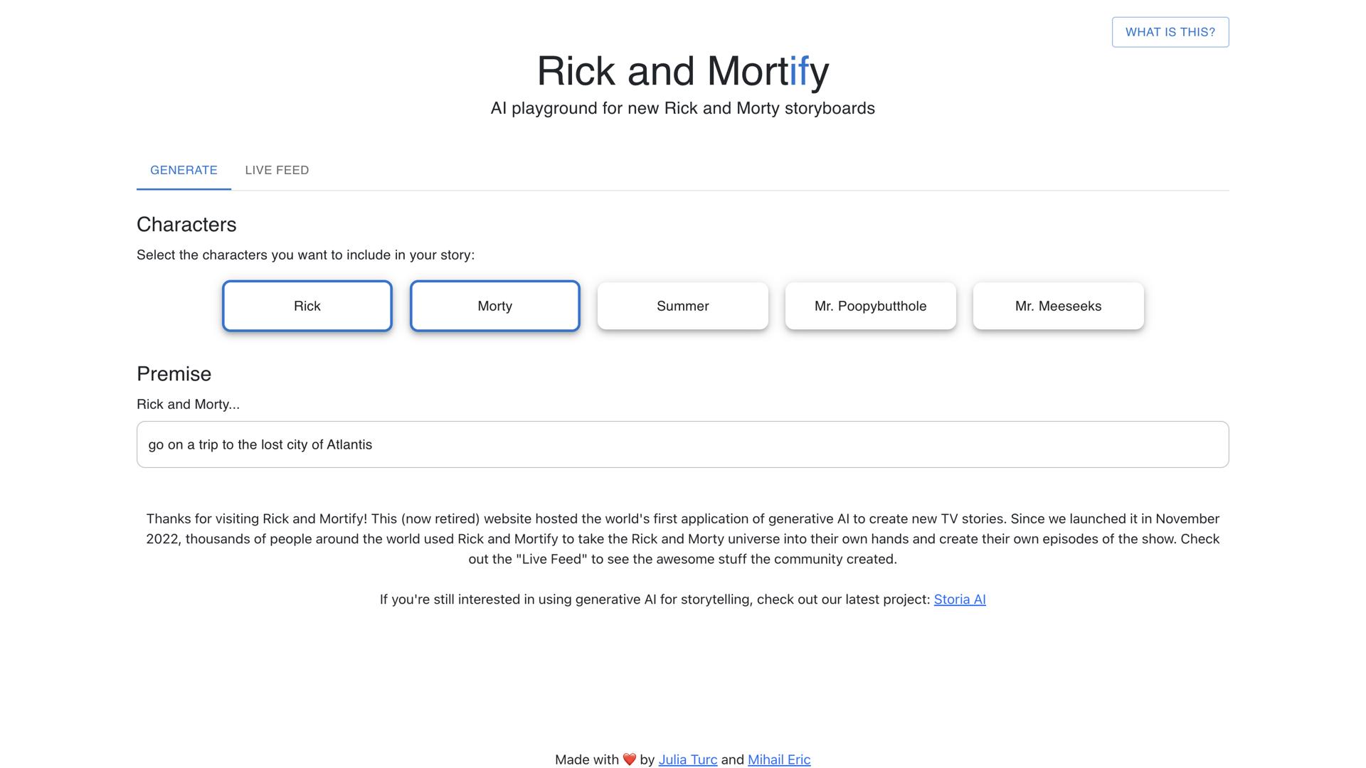 Rick and Mortify