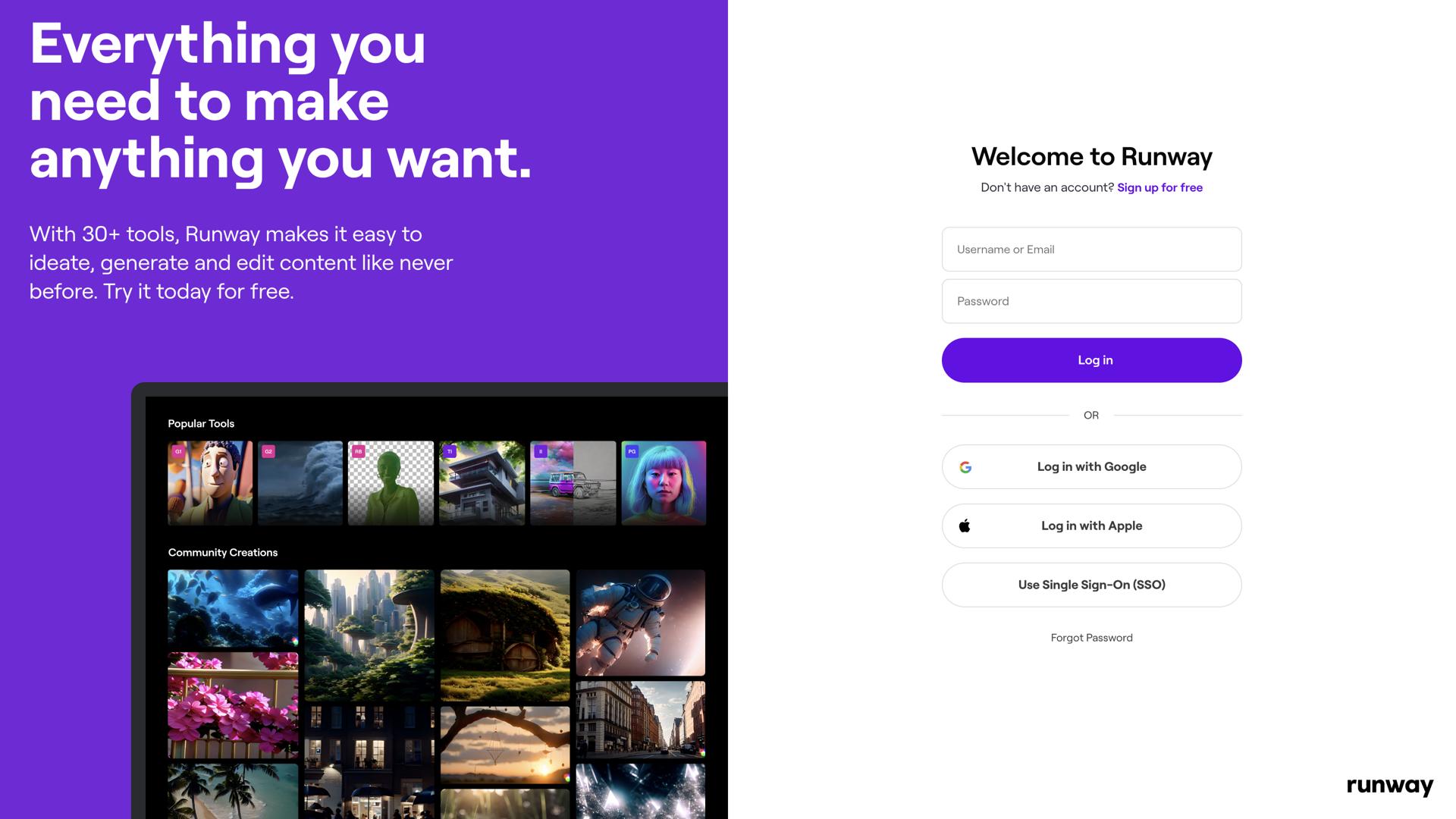 Runway – Green Screen