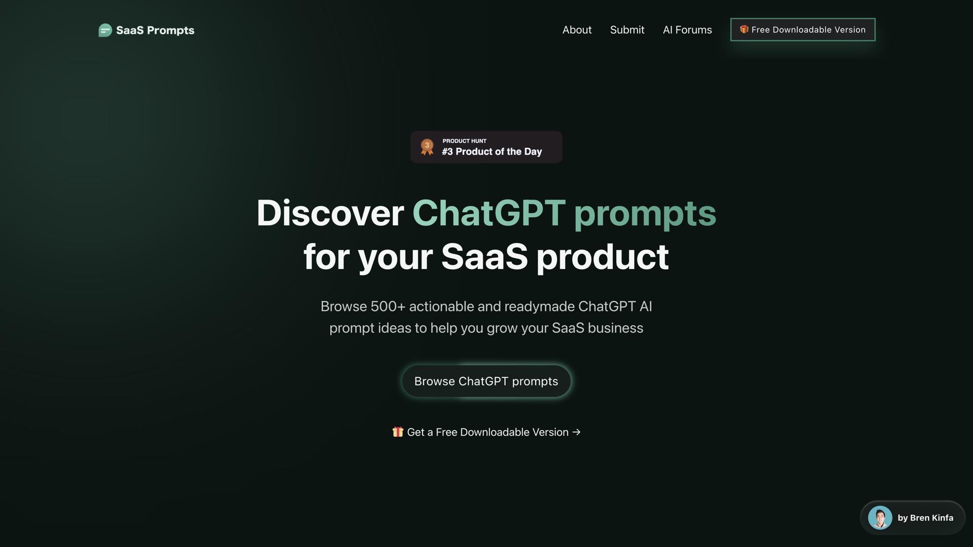 SaaS Prompts
